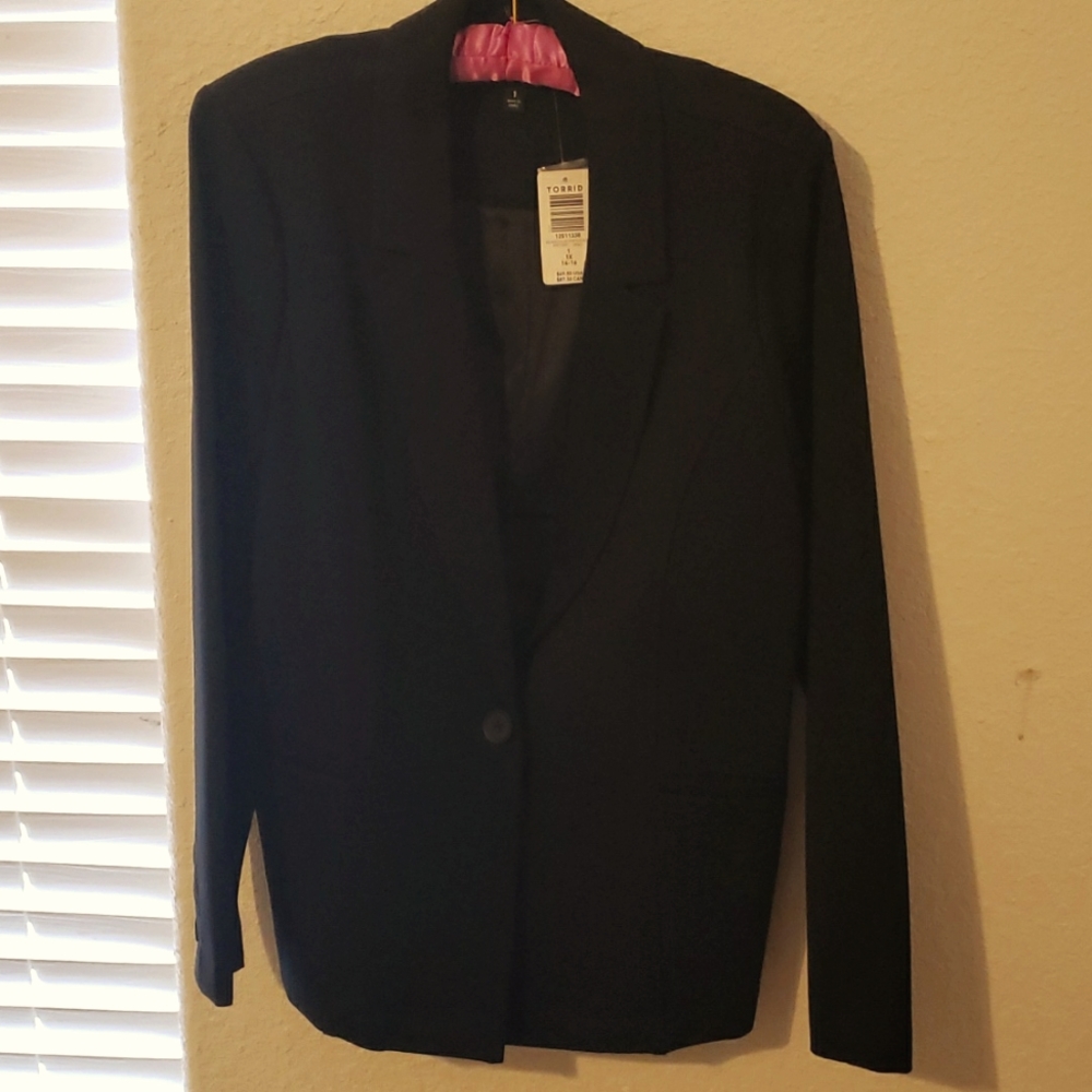 Torrid Ponte Blazer NWT